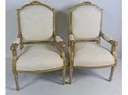 French Pair of Armchairs - Louis XVI style - SOLD