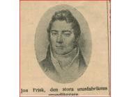 Gustavian Empire Swedish Mirror labelled Jon Frisks - SOLD