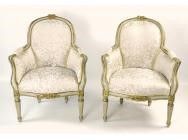 Antique French Bergeres Louis XVI style - SOLD