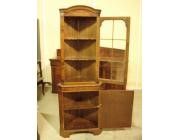 CORNER DISPLAY CABINET WITH CUPBOARD - SPECIAL PRICE