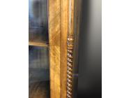 Biedermeier Bookcase Walnut Exterior and Interior - SOLD