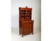 Antique Bookcase Display Cabinet 